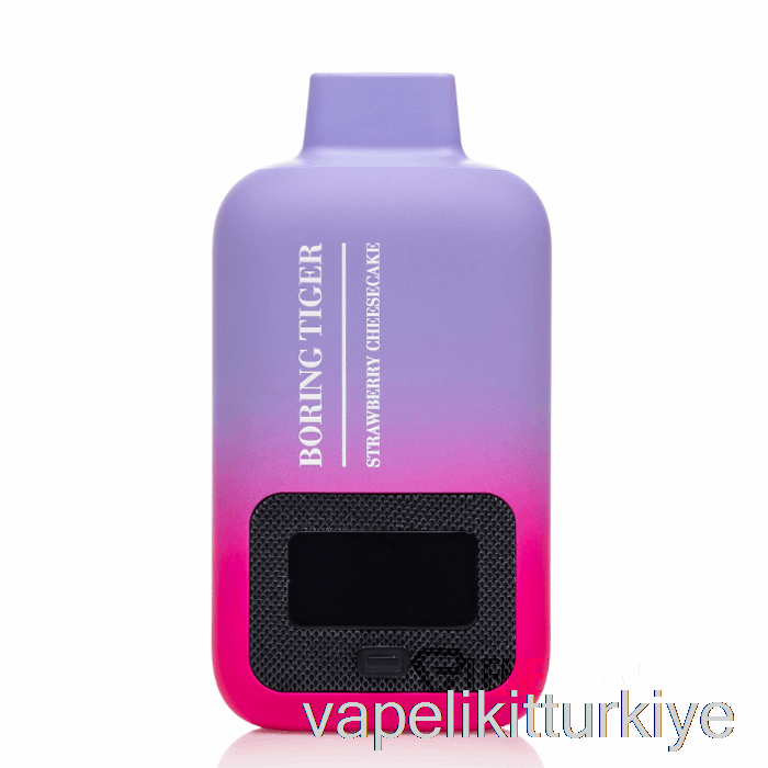 Elektronik Sigara Kalemi Vape Mate Luffbar Sıkıcı Kaplan 25000 Tek Kullanımlık çilekli Cheesecake
